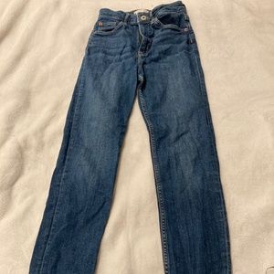 H&M high waist jeans size 4 stretchy 5 pocket